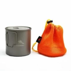 Toaks Titanium 650ml Pan - Ultraléger -Camping Produits Boutique toaks titanium 650ml pan ultraleger 2