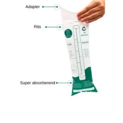 Toilette D'urgence Jonhy Wee, 3 Pièces -Camping Produits Boutique toilette durgence jonhy wee 3 pieces 3