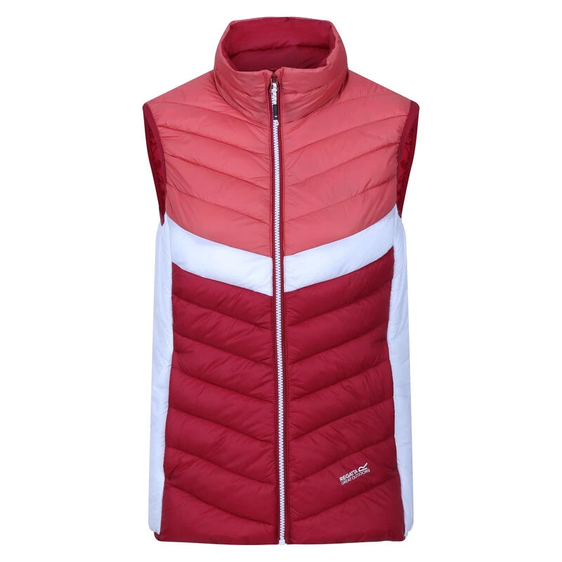 Regatta Veste Sans Manches HARROCK Femme (Rouge Foncé / Corail Clair) 3 Regatta Veste Sans Manches HARROCK Femme (Rouge Foncé / Corail Clair)