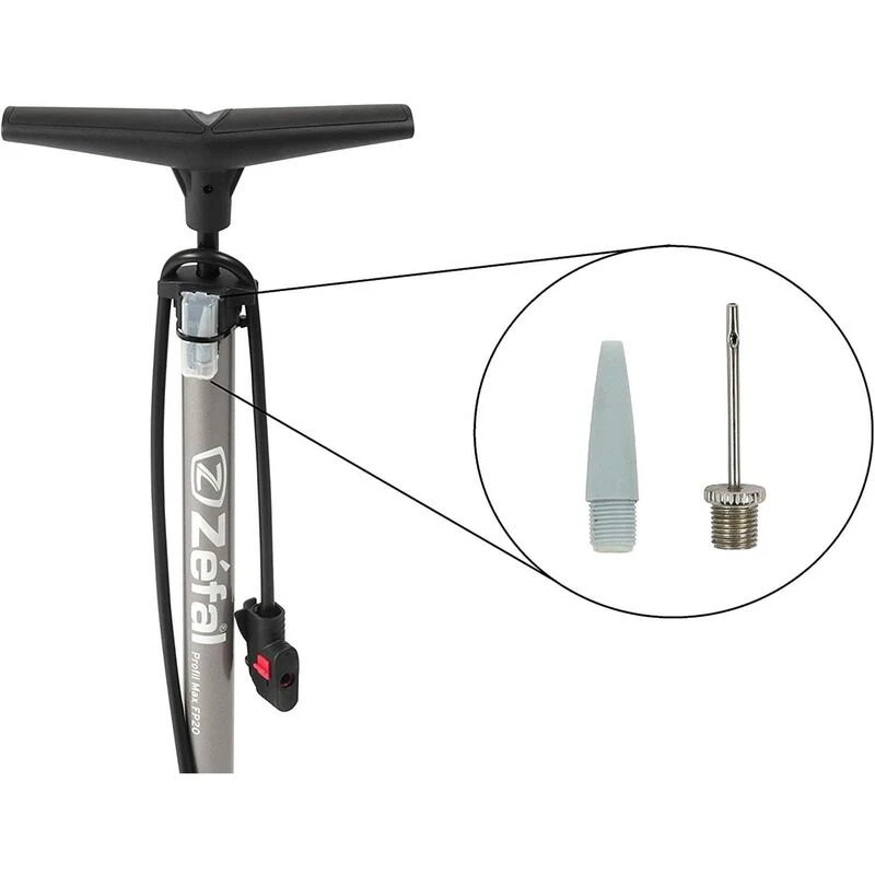 ZEFAL Profil Max FP20, Pompe A Pied Vélo Avec Large Manomètre 6 ZEFAL Profil Max FP20, Pompe A Pied Vélo Avec Large Manomètre – Image 4